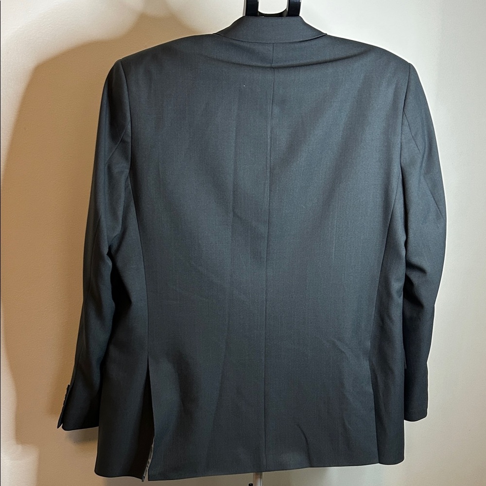 Haggar Charcoal Blazer for Men - Picture 7 of 8